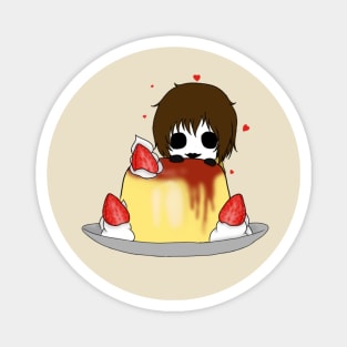 creepypasta food chibi (masky) Magnet